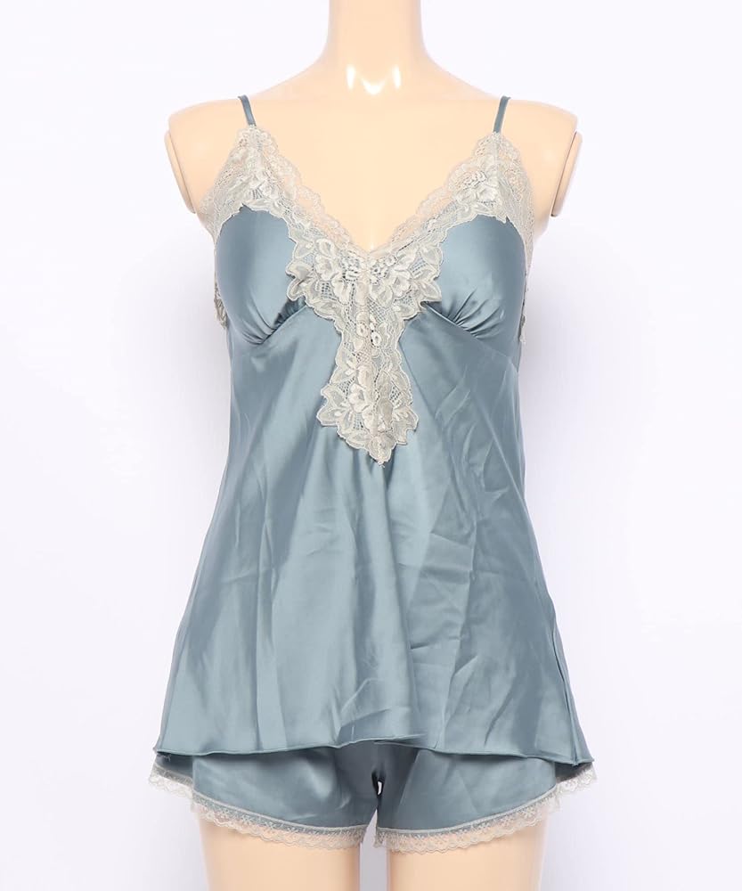 Amazon.co.jp: [アイモハ] サテンセットアップ ナイト